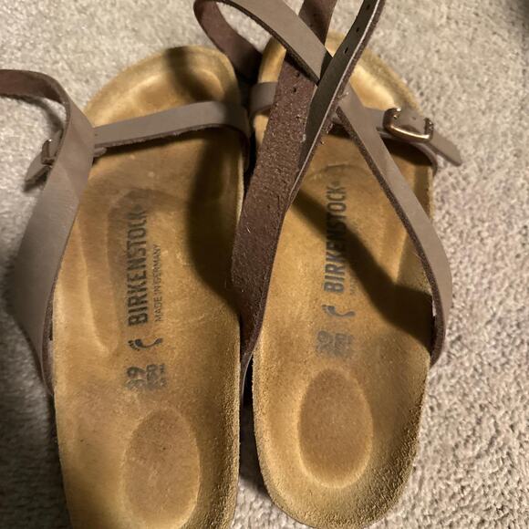 Brown birkenstock daloa sandals birkenstock - Picture 4 of 4